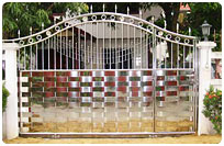 Dull Stainless Gate